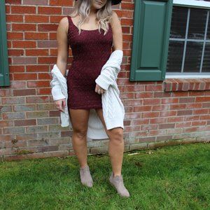 Holiday party mini dress